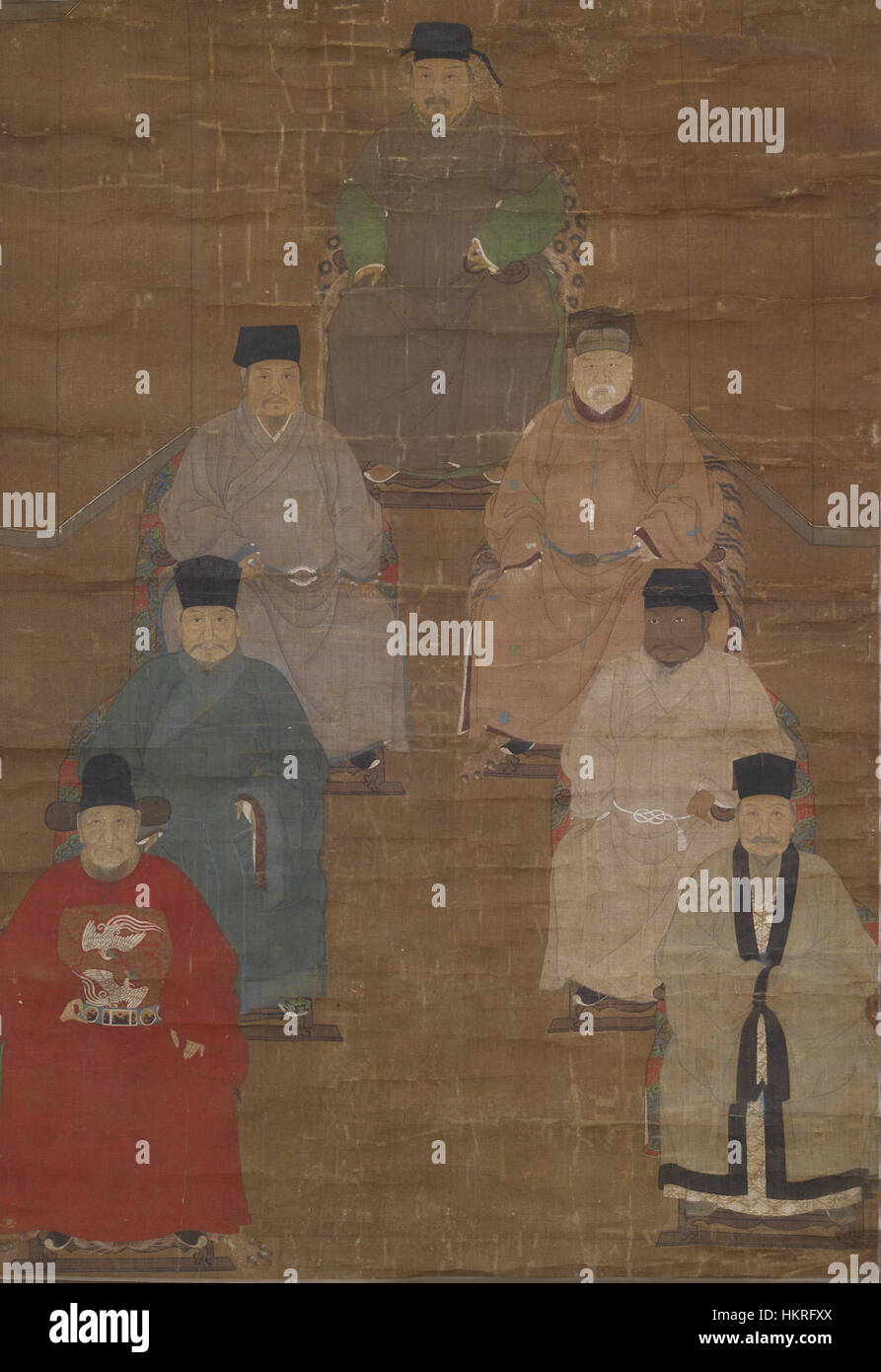 Chinese painting portrait fine art hi-res stock photography and images ...