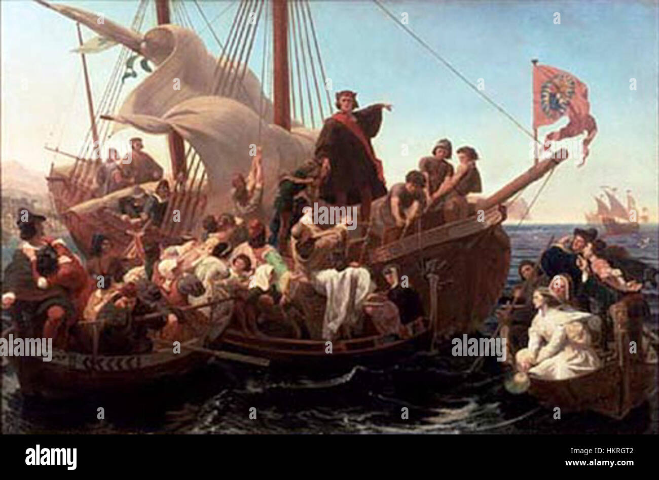Columbus santa maria 1492 hi-res stock photography and