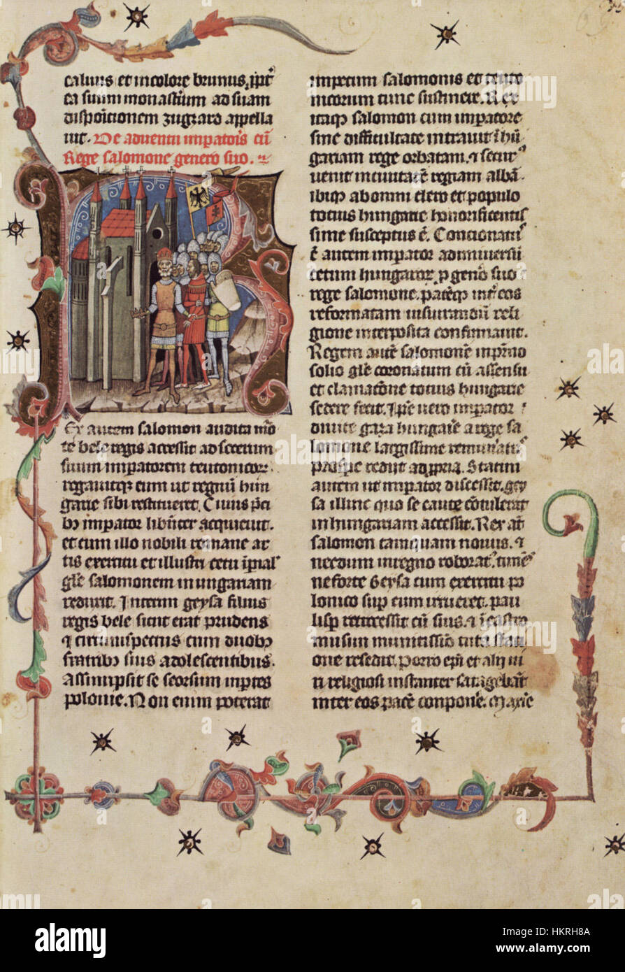 'Chronicon Pictum 069' is part of the Hungarian medieval manuscript ...