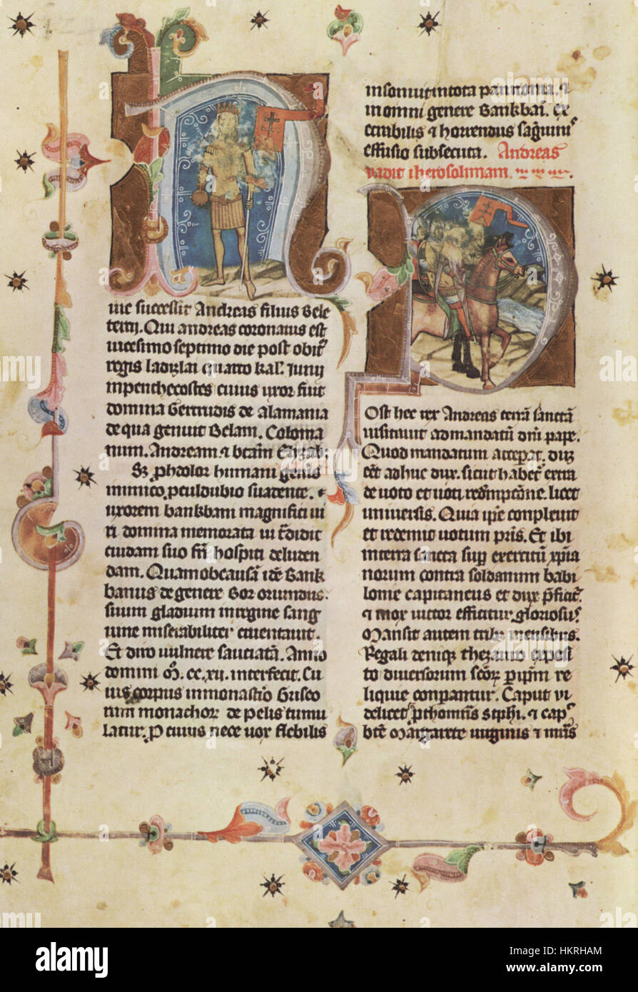 Chronicon Pictum 124 is a medieval manuscript that contains a series of ...