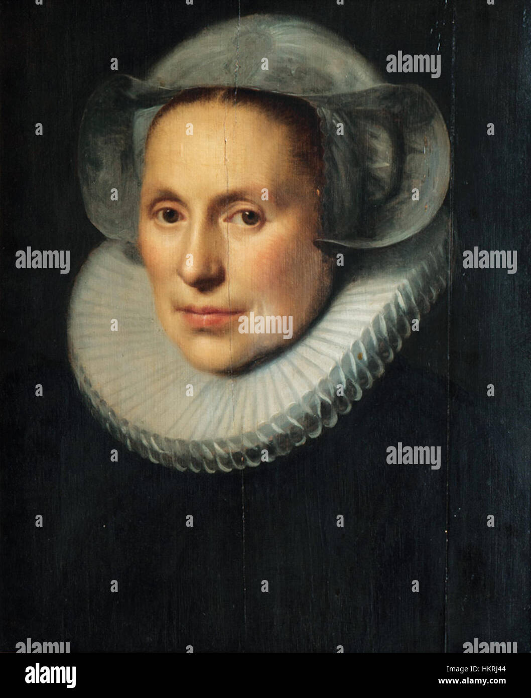 Circle of Michiel van Miereveld Portrait of a lady Stock Photo - Alamy