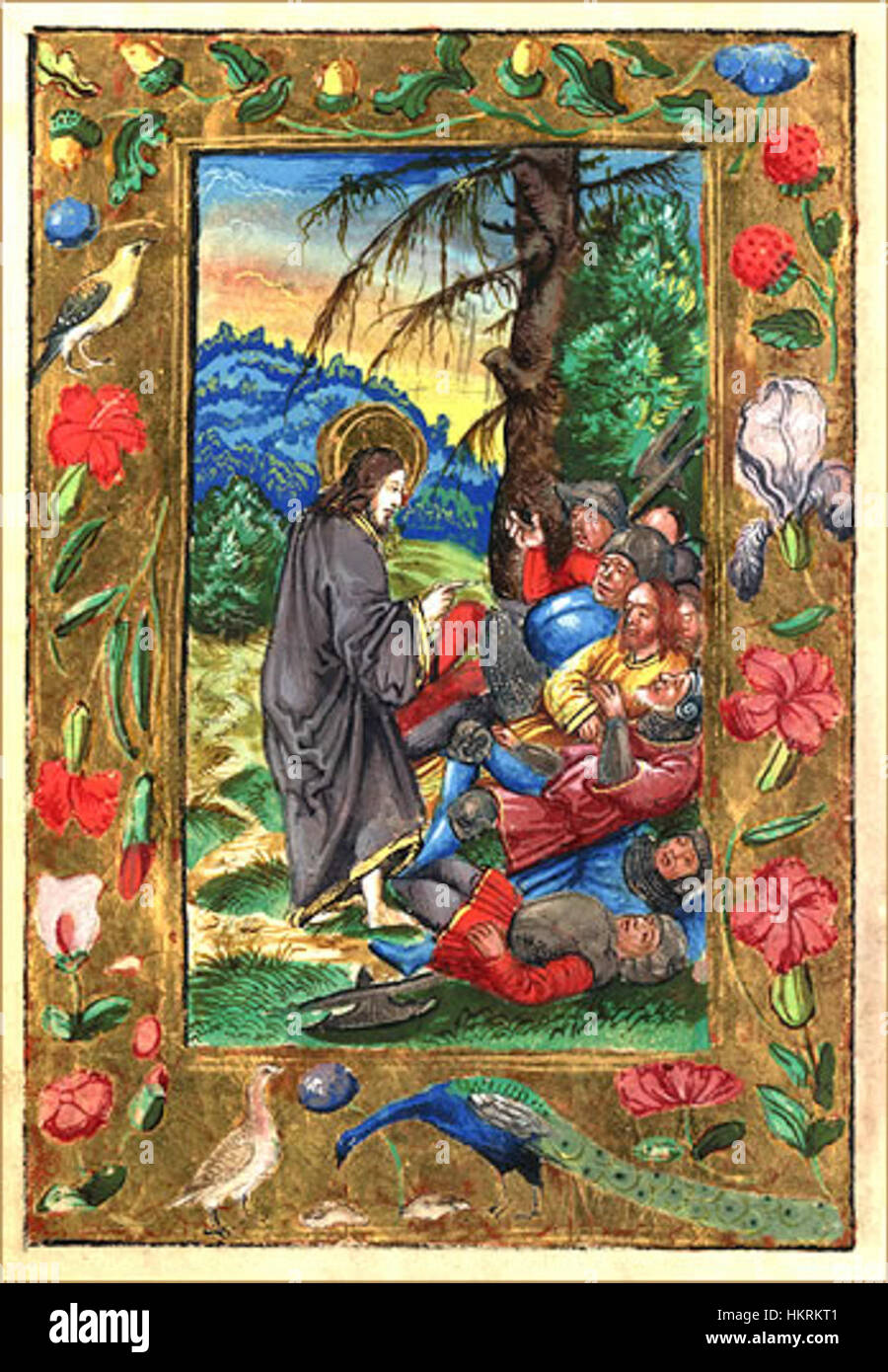 The *Codex Durlach* 2 features an illustration of Jesus and soldiers ...