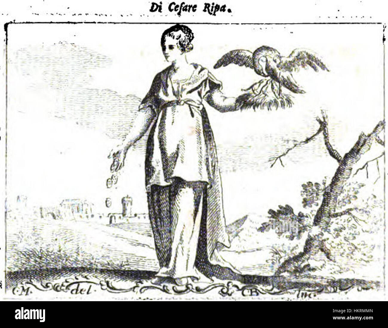 Cisari Rima Iconologia' by cesare ripa (1603) hi-res stock photography and images ...
