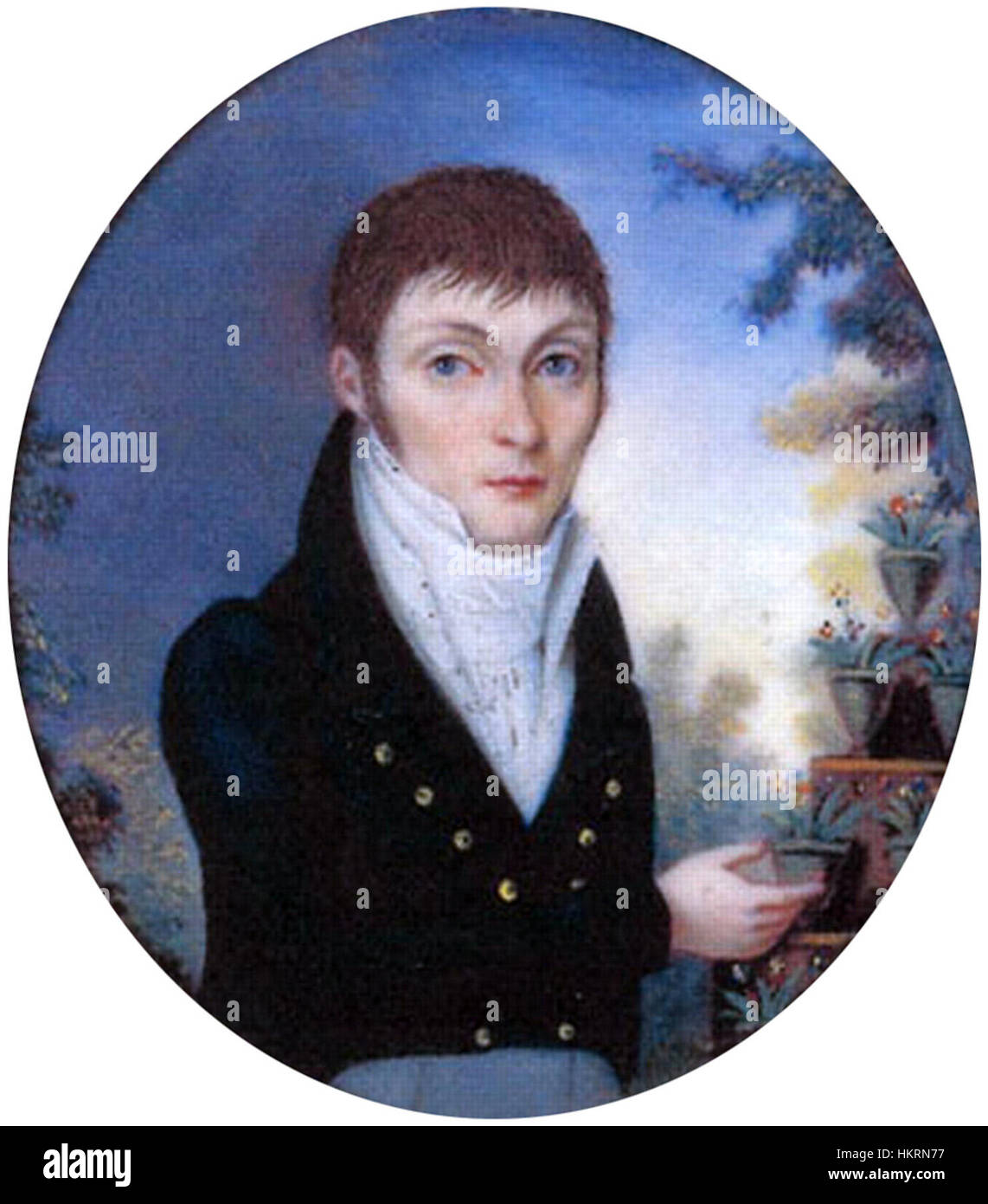 Constantine Samuel Rafinesque was a noted naturalist and scholar who contributed significantly to the fields of botany, zoology, and anthropology. His works remain important in scientific history. Stock Photo