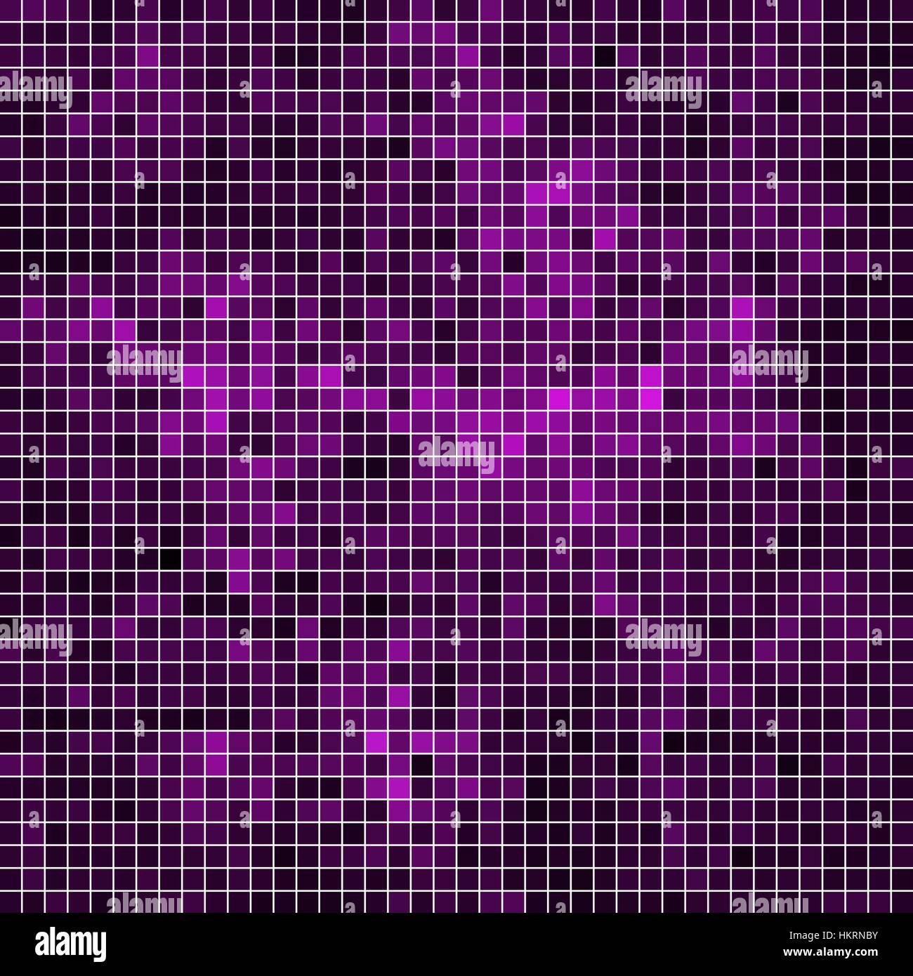 abstract vector square pixel mosaic background - violet Stock Vector ...