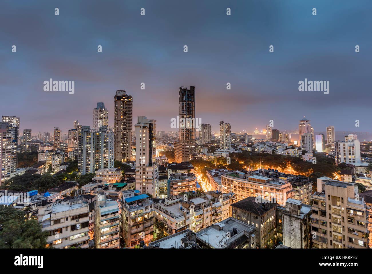 Mumbai skyline Stock Photo