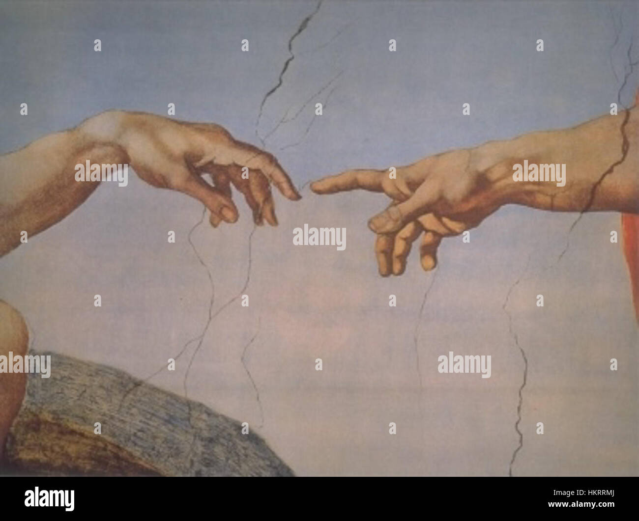 Creation of adam michelangelo hi-res stock photography and images - Alamy