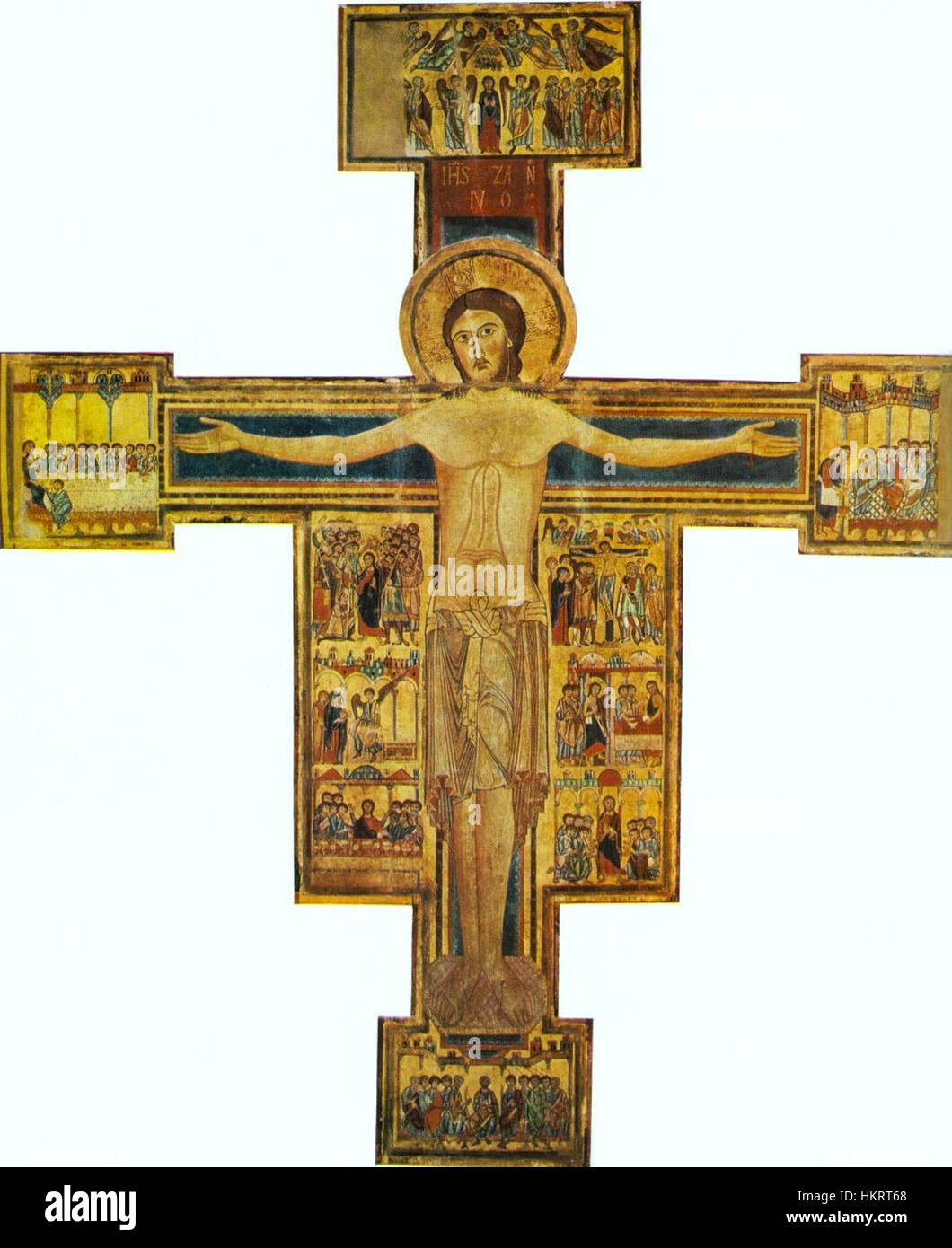 The 'Croce della Chiesa del Santo Sepolcro' from Pisa (1150-1200) is an ...