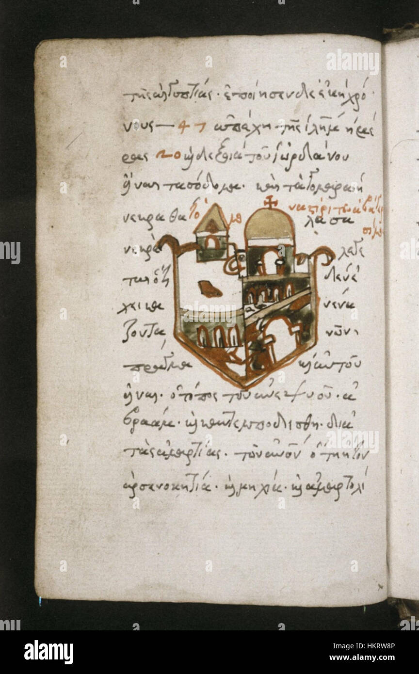 Manuscript Frame This image depicts an illuminated manuscript from the Bodleian ...