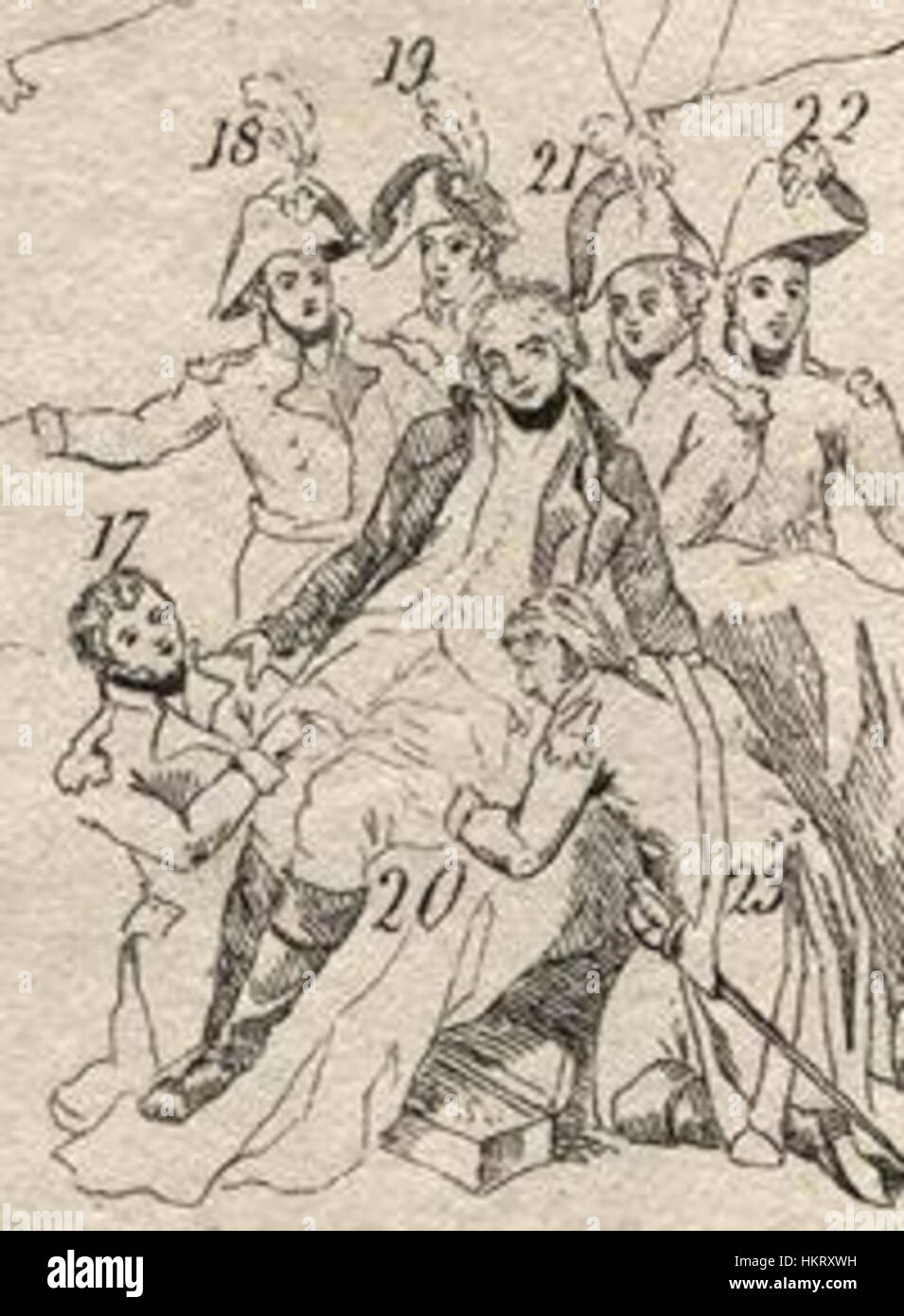 This detailed painting by Sir Robert Ker Porter portrays the death of ...