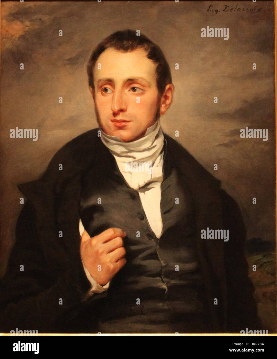 Delacroix Portrait Desmaisons Stock Photo - Alamy