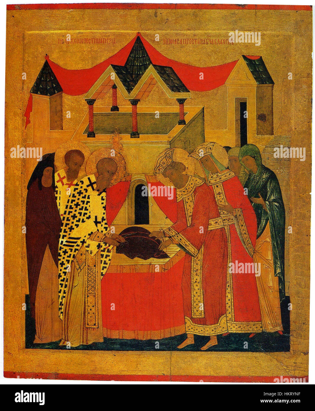 Virgin mary with robe hi-res stock photography and images - Alamy