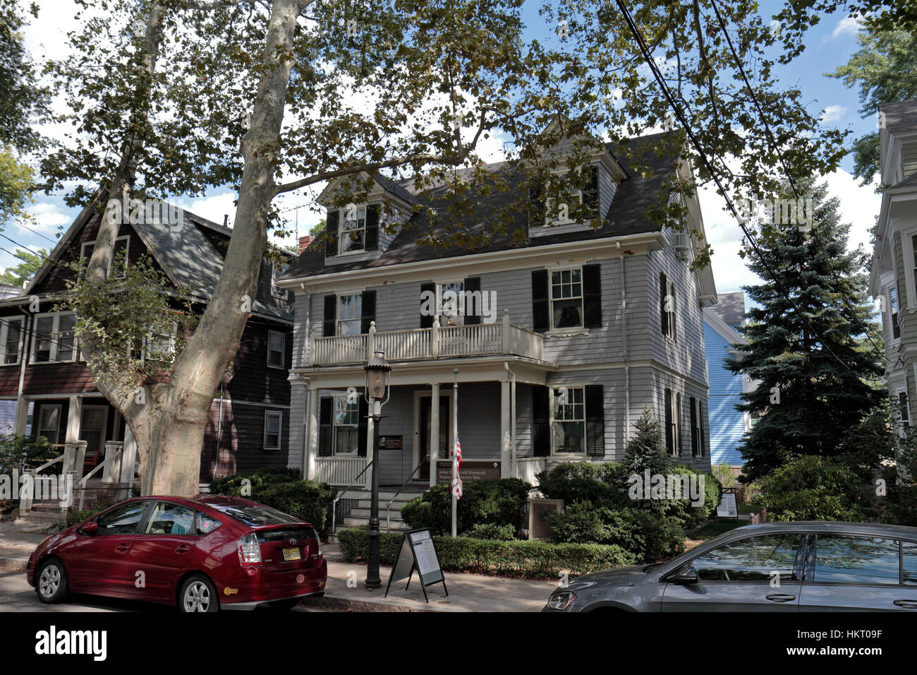 The birthplace of John F Kennedy, 83 Beals Street, Brookline, Boston
