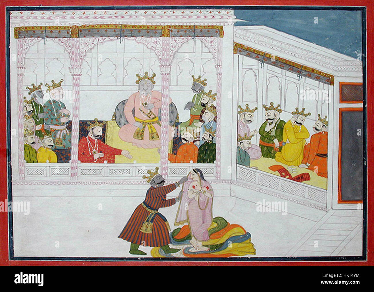 this-artwork-portrays-the-moment-from-the-mahabharata-when-duryodhana