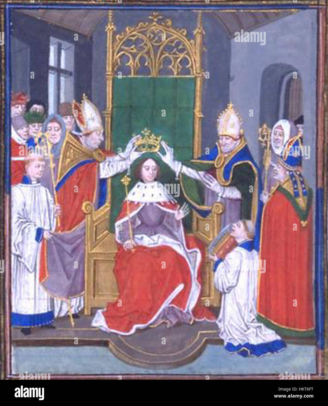 14th century king of england hi-res stock photography and