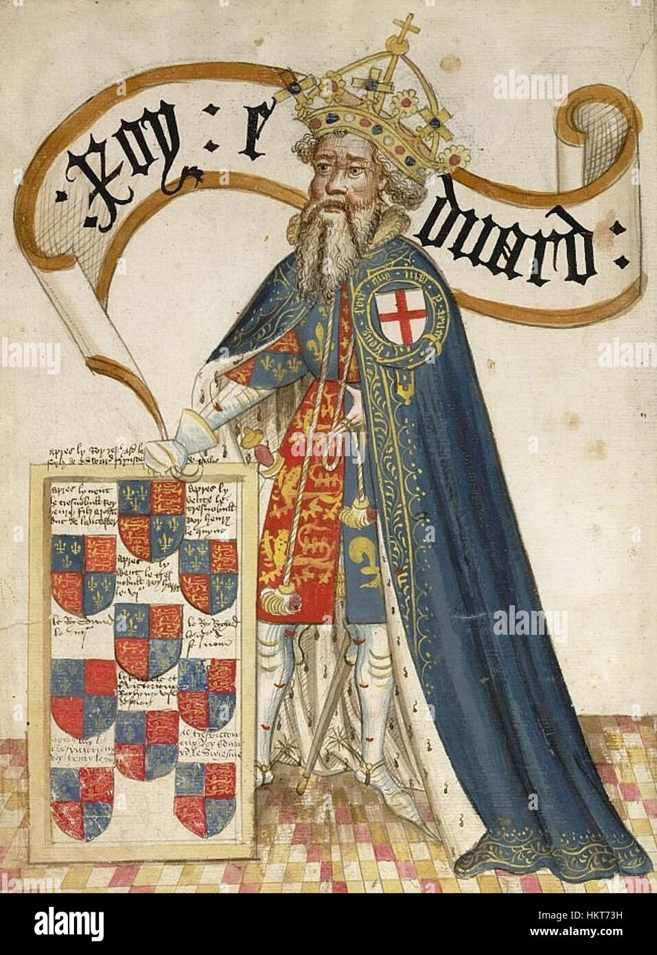 Order of the garter edward iii hi-res stock photography and images - Alamy