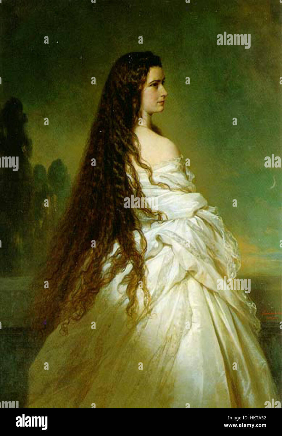 Empress Elisabeth of Austria Stock Photo - Alamy