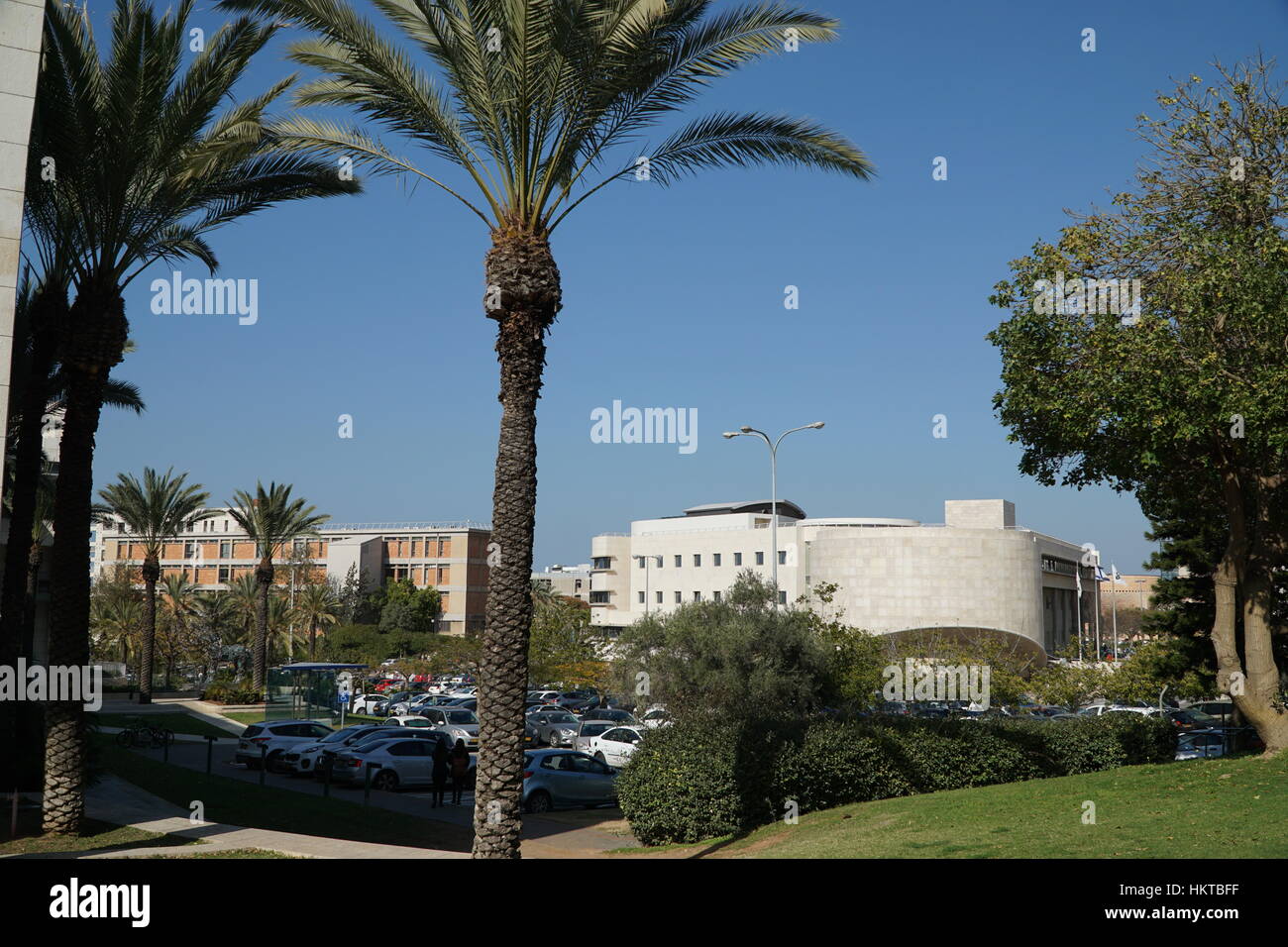 Tel Aviv University Campus Stock Photo Alamy
