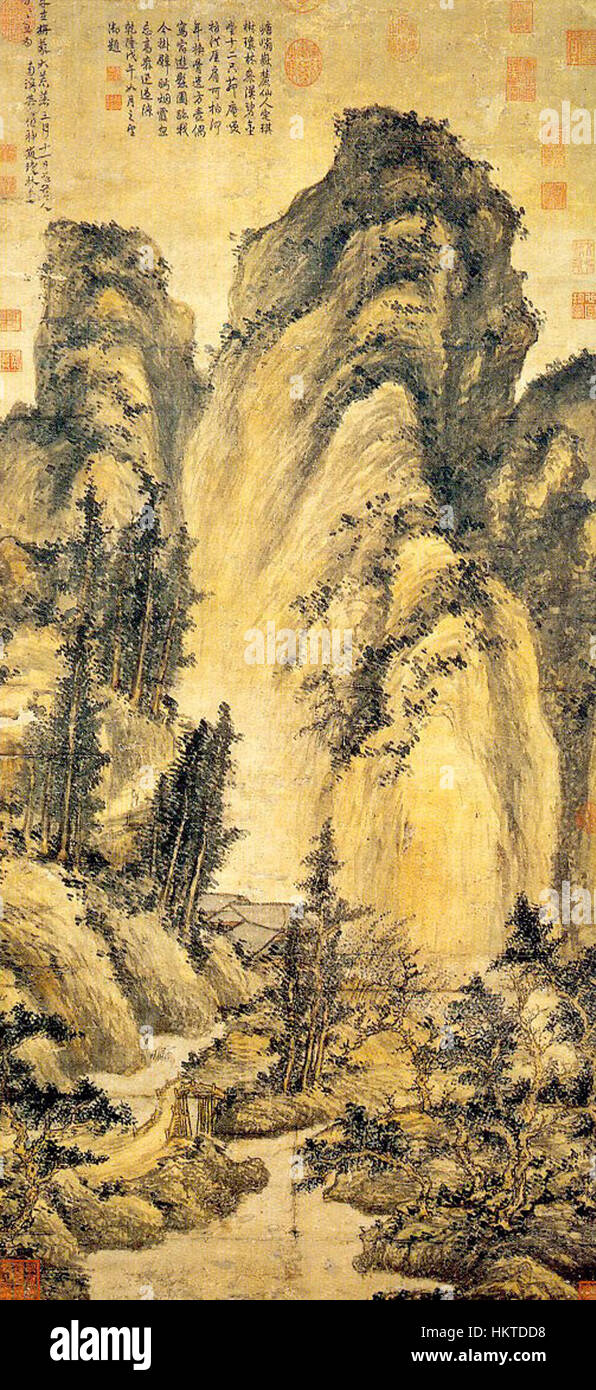 Fang Congyi Divine Mountains Stock Photo Alamy