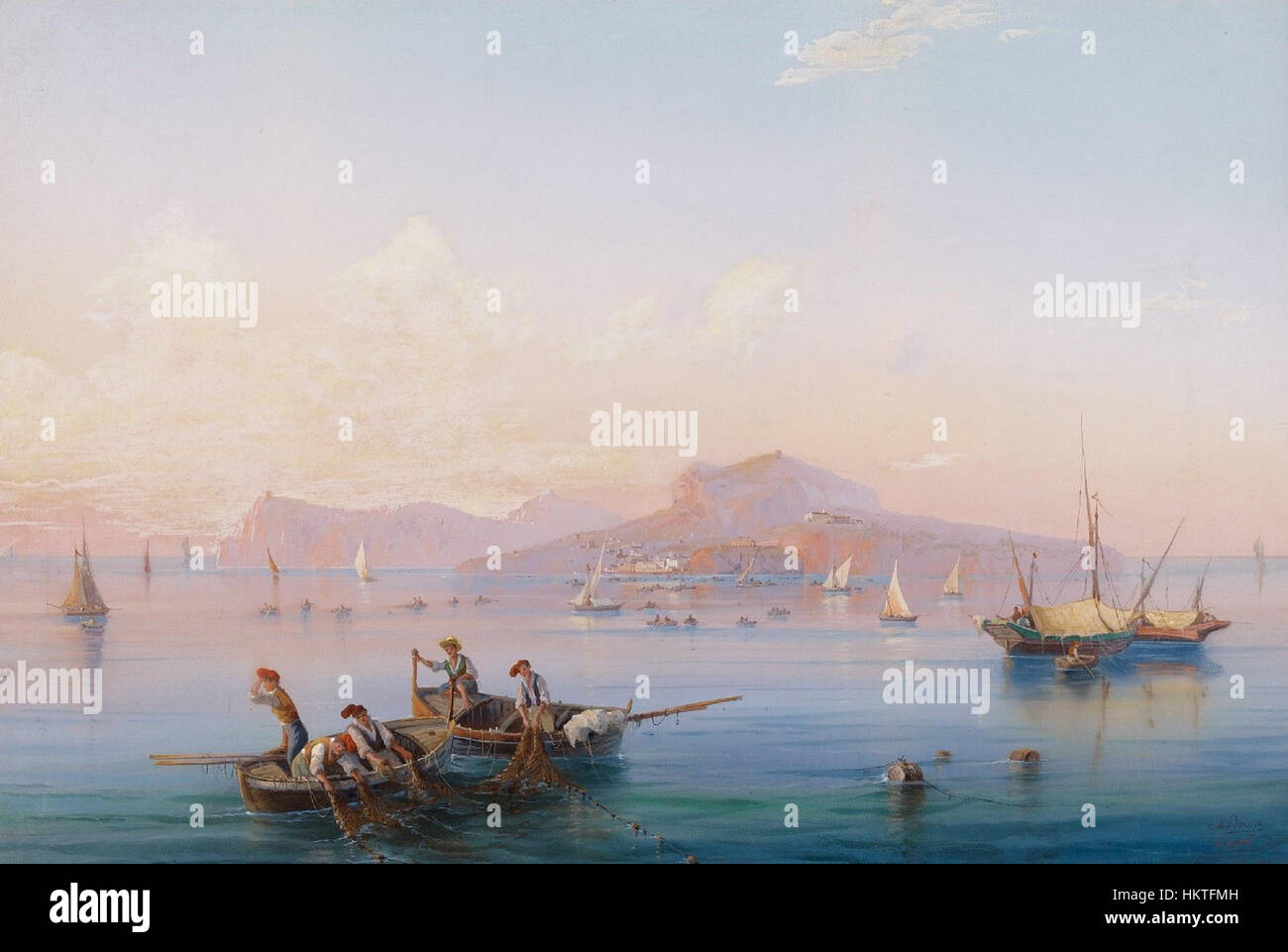 Capri island vintage hi-res stock photography and images - Alamy