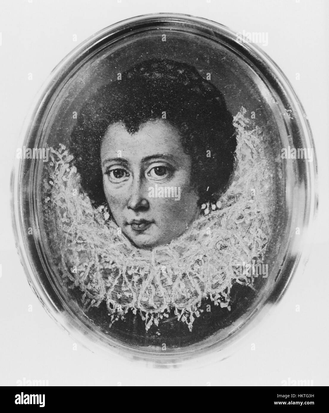 Renaissance noblewoman attire Black and White Stock Photos & Images - Alamy