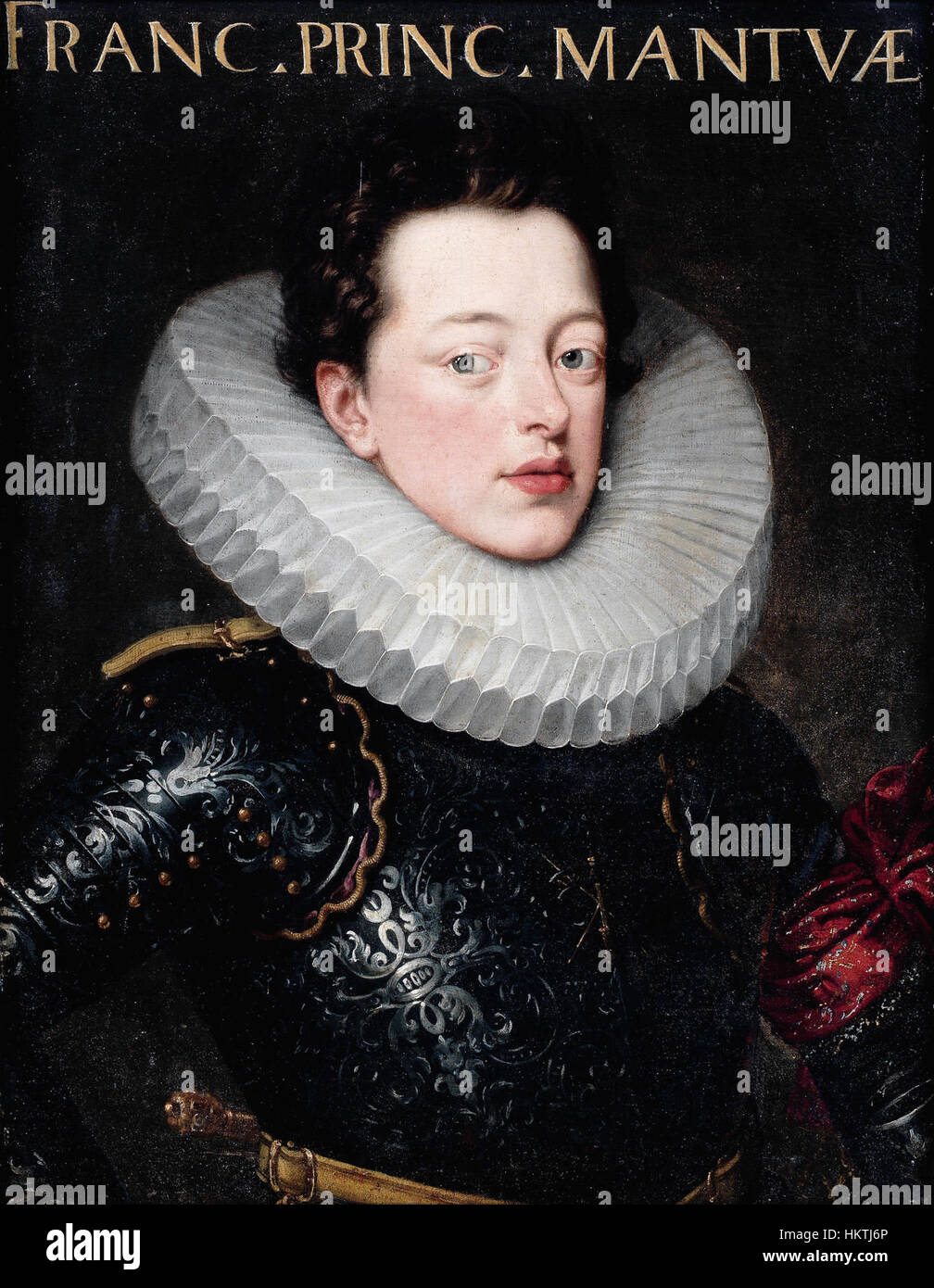 Francesco Gonzaga, Duke of Mantua, by workshop of Frans Pourbus the Younger Stock Photo