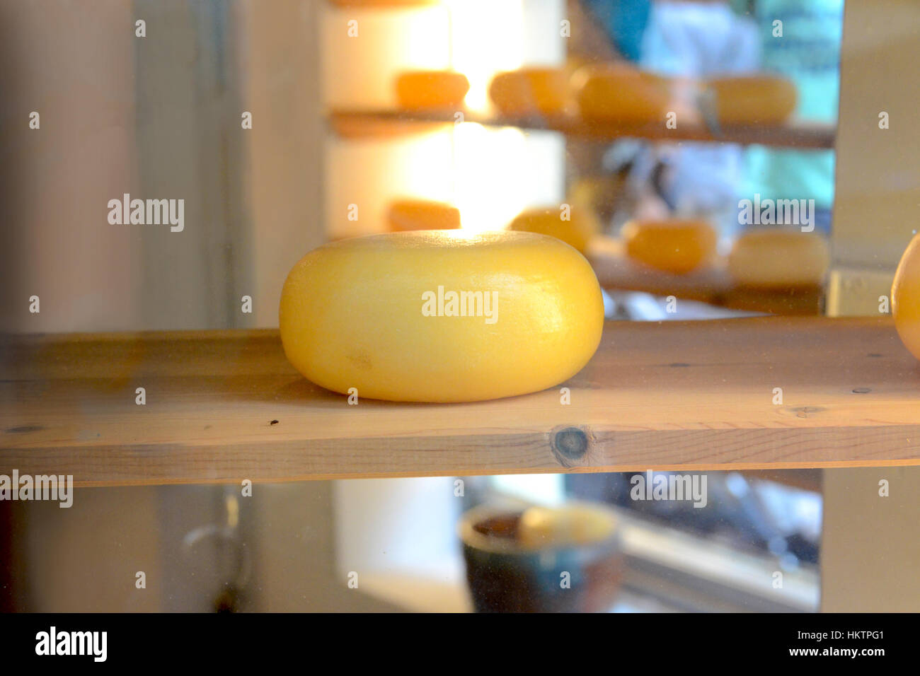Famous Dutch Gouda Stock Photo