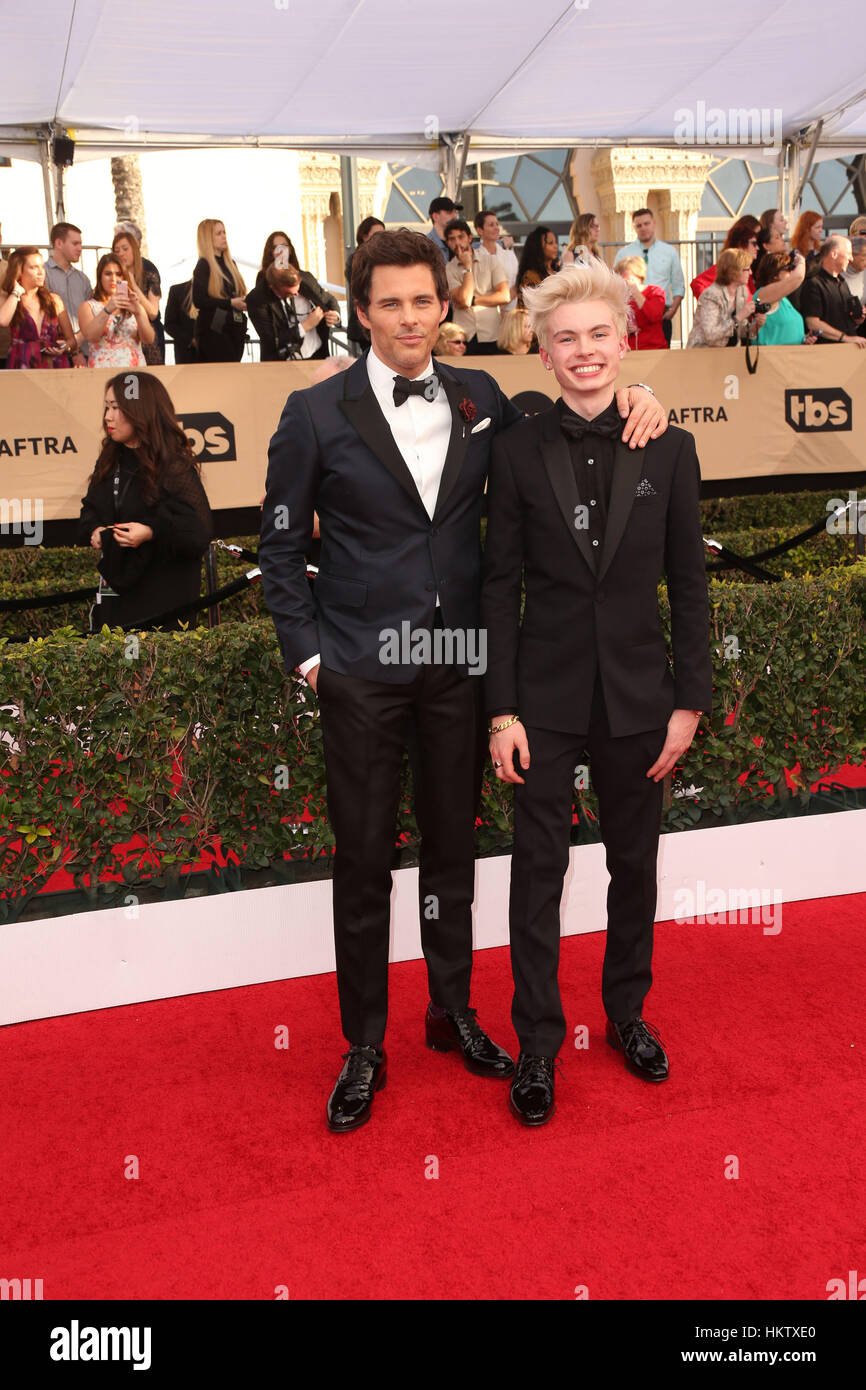 Los Angeles, USA. 29th Jan, 2017. James Marsden and Jack Marsden at The