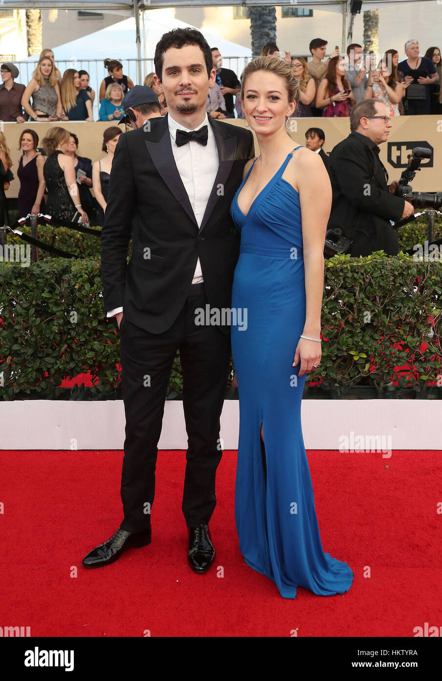 Los Angeles, CA, USA. 29th Jan, 2017. 29 January 2017 - Los Angeles, California - Damien Chazelle. 23rd Annual Screen Actors Guild Awards held at The Shrine Expo Hall. Photo Credit: F. Sadou/AdMedia Credit: F. Sadou/AdMedia/ZUMA Wire/Alamy Live News Stock Photo