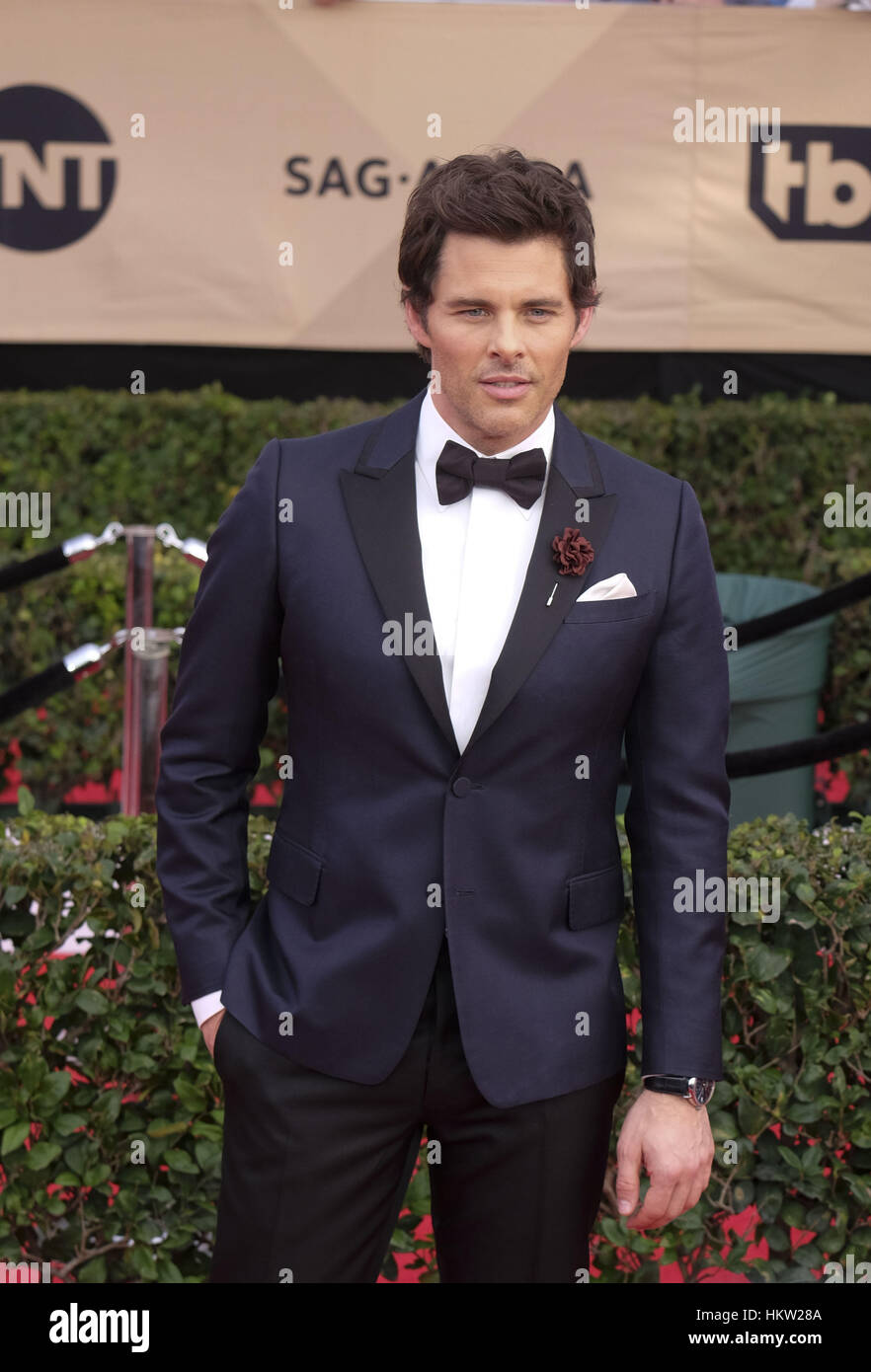 Los Angeles, California, USA. 29th Jan, 2017. Actor James Marsden ...