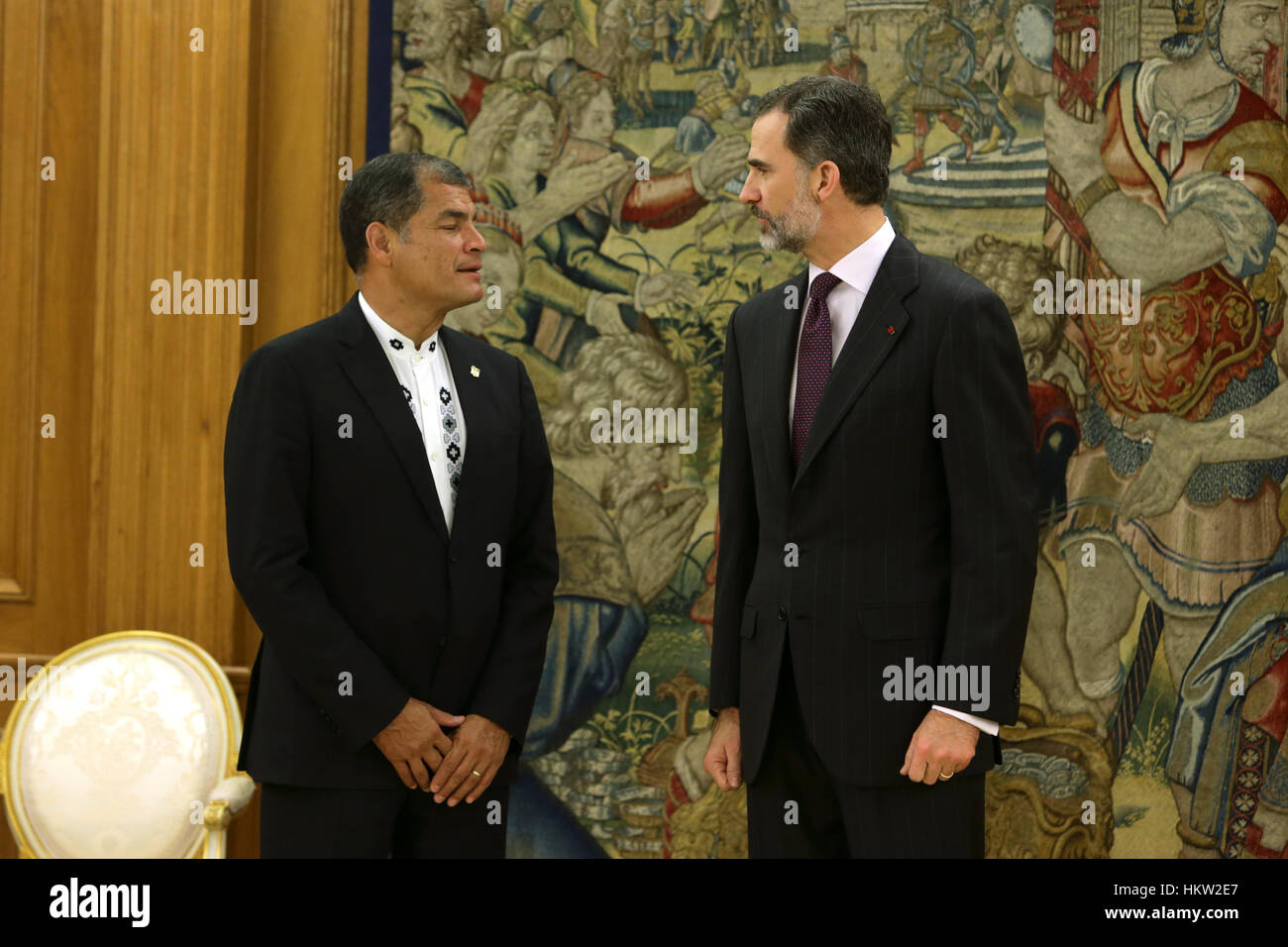 Rafael correa hi-res stock photography and images - Alamy