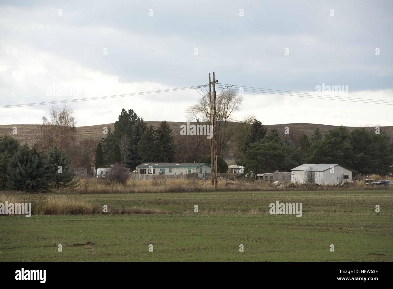Moscow, Idaho, USA. 17th Nov, 2016. Syringa Mobile Home Park is located