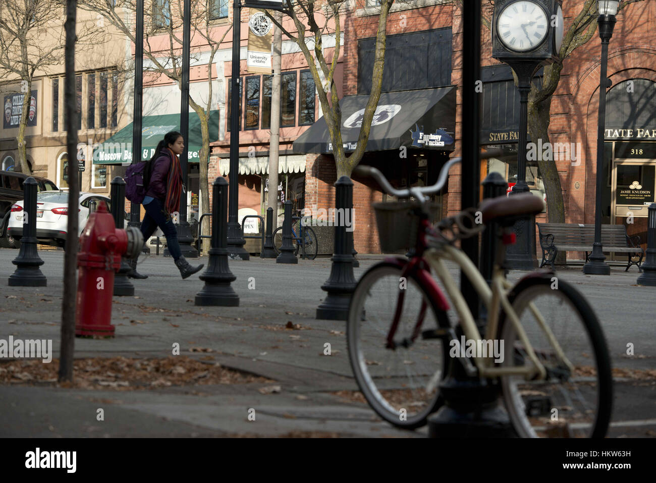 Moscow, Idaho, USA. 17th Nov, 2016. Moscow Idaho is home to the Univeristy of Idaho and has a