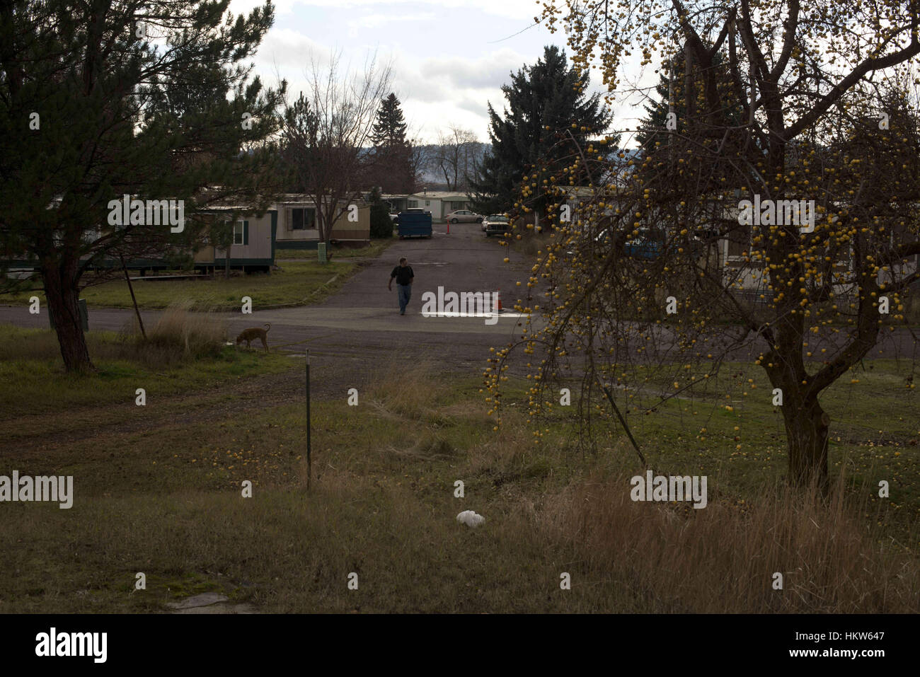 Moscow, Idaho, USA. 17th Nov, 2016. James Ware, a 17year resident of
