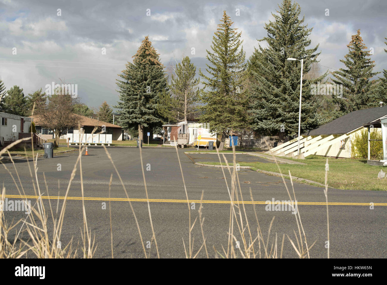 Moscow, Idaho, USA. 17th Nov, 2016. Syringa Mobile Home Park is located