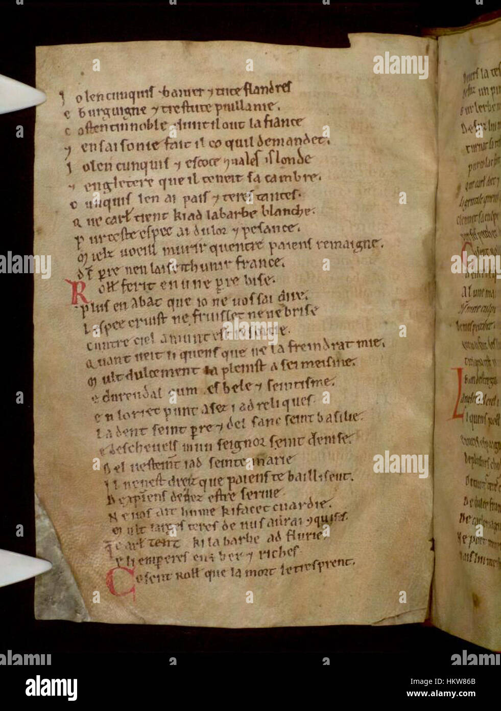 This illustration from 'La Chanson de Roland' in the Bodleian Libraries ...