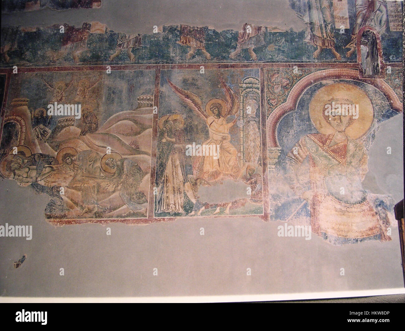 Freska vo Sv. Georgij vo Kurbinovo 067 Stock Photo - Alamy