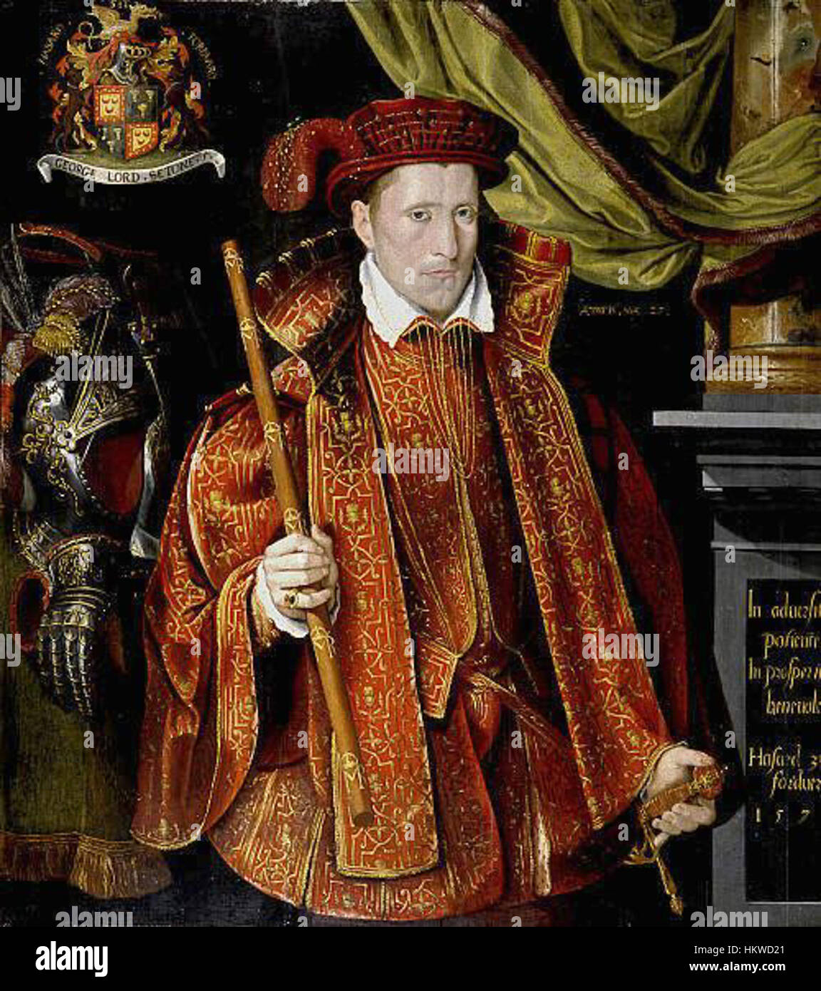 George Seton, 5th Lord Seton Stock Photo - Alamy