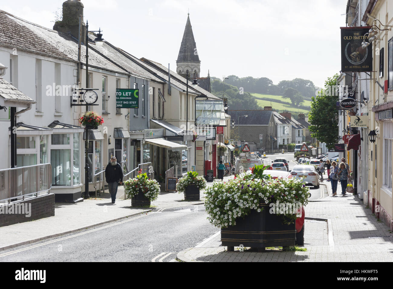 Fore Street, Ivybridge, Devon, England, United Kingdom Stock Photo Alamy