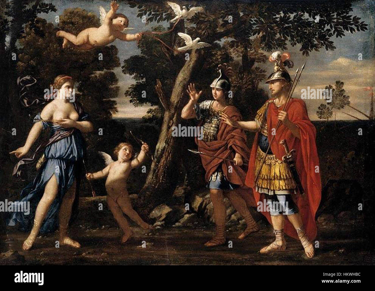 Giacinto Gimignani Venus Appearing to Aeneas and Achates WGA08998