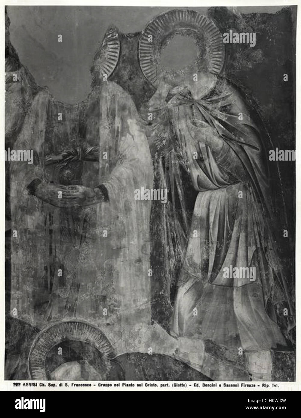 Giotto's 'Compianto' (Lamentation) depicts a key moment in Christian ...
