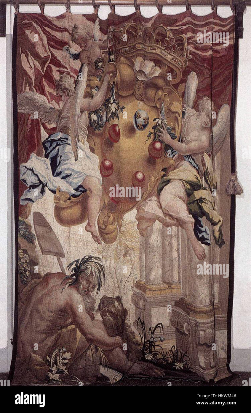 Giovanni Camillo Sagrestani - Door hanging - WGA20650 Stock Photo