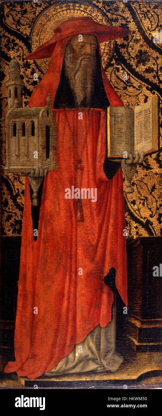 Giovanni d'Alemagna St Jerome Walters 37693 Stock Photo Alamy