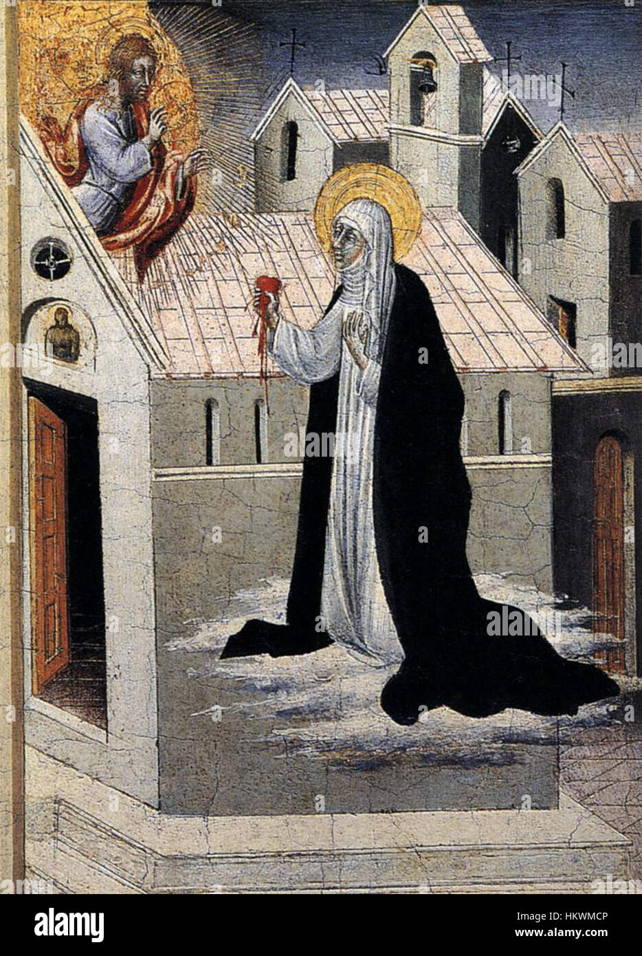 Giovanni di paolo st catherine hi-res stock photography and images - Alamy