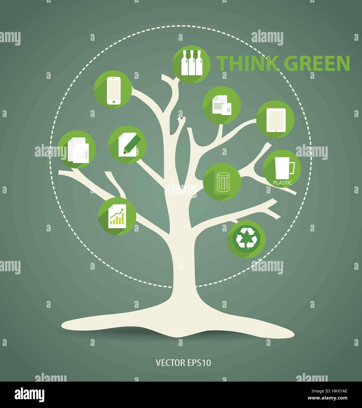 Ecology Infographics design elements. Vector illustration Stock Vector ...