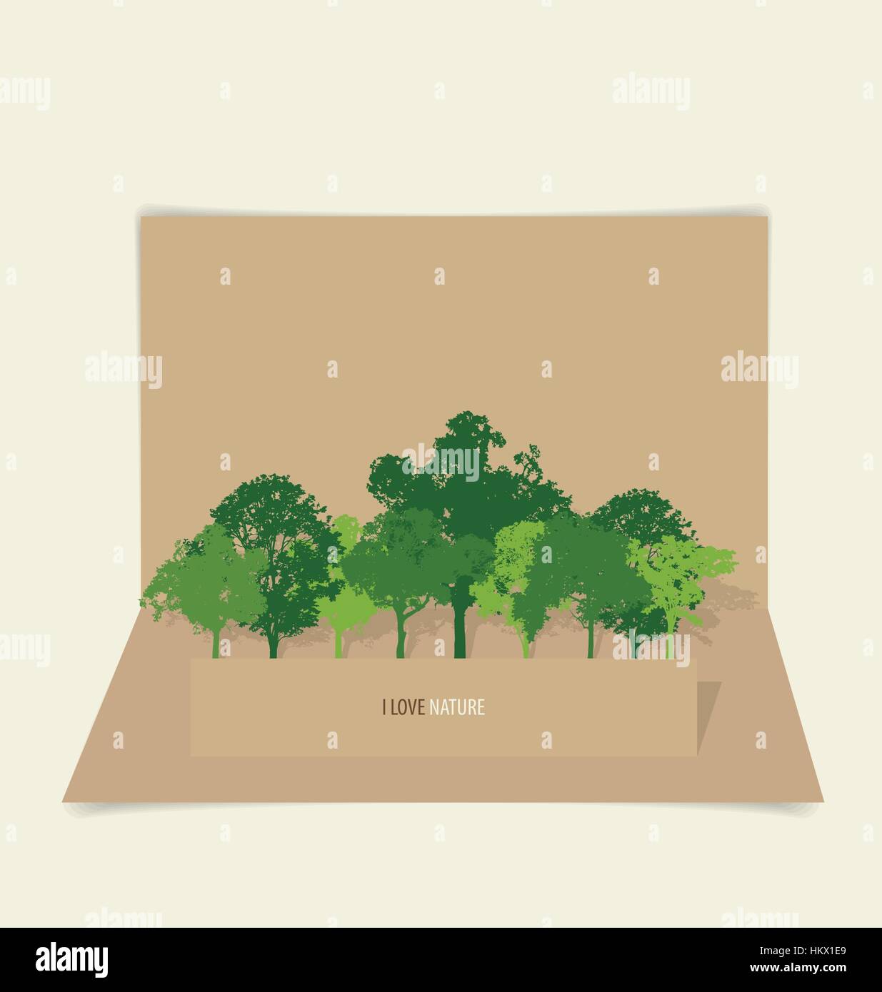 Green Eco Earth. Vector Illustration Stock Vector Image & Art - Alamy