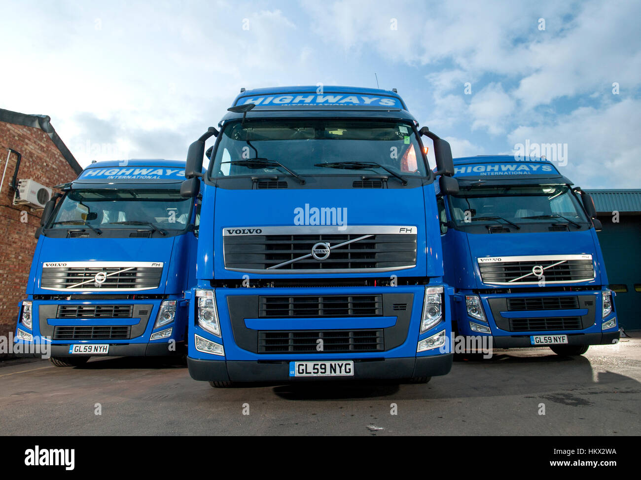 Heavy haulage tractor units hires stock photography and images Alamy
