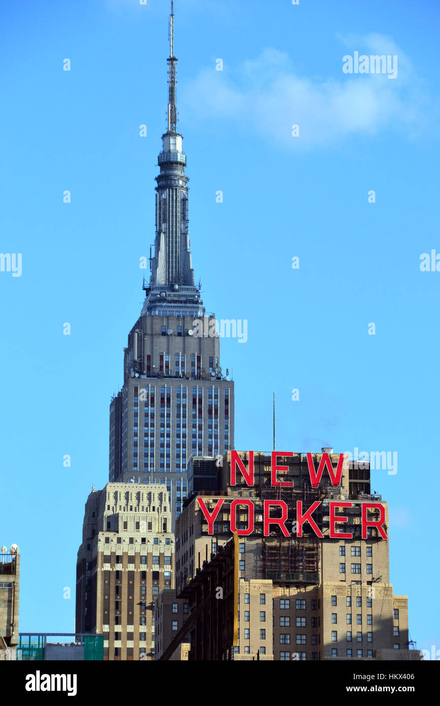 Empire State Building New York Stock Photo