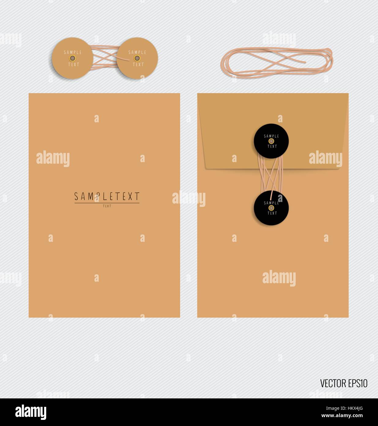Brown envelopes. Vector illustration Stock Vector Image & Art - Alamy