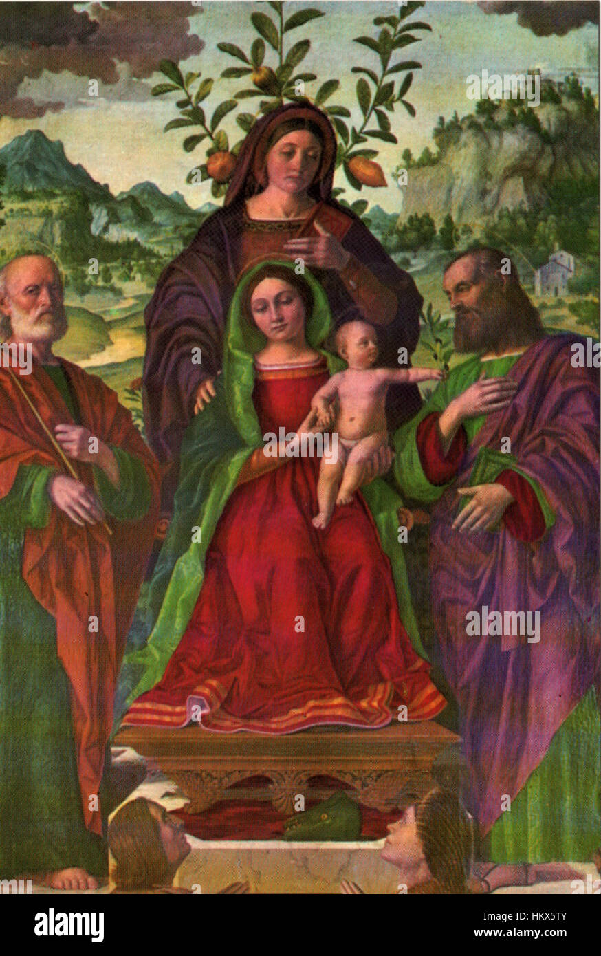 Girolamo dai Libri 01 Stock Photo Alamy